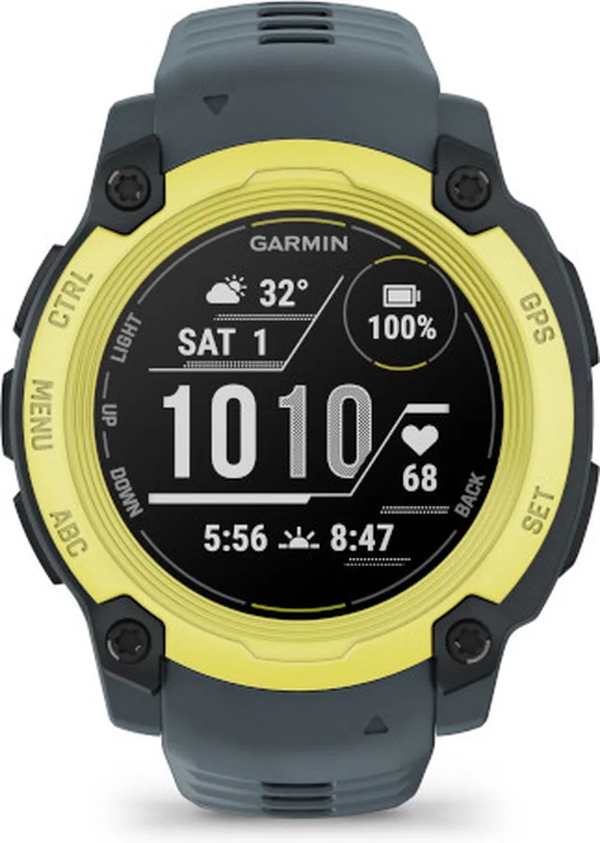 Garmin Instinct E Smartwatch 40mm - Geel/Zwart