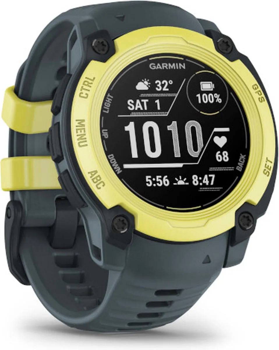 Garmin Instinct E Smartwatch 40mm - Geel/Zwart