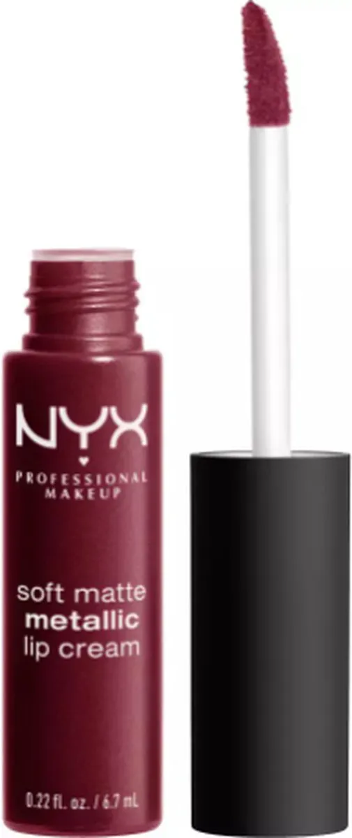 NYX Soft Matte Metallic Lip Cream Copenhagen
