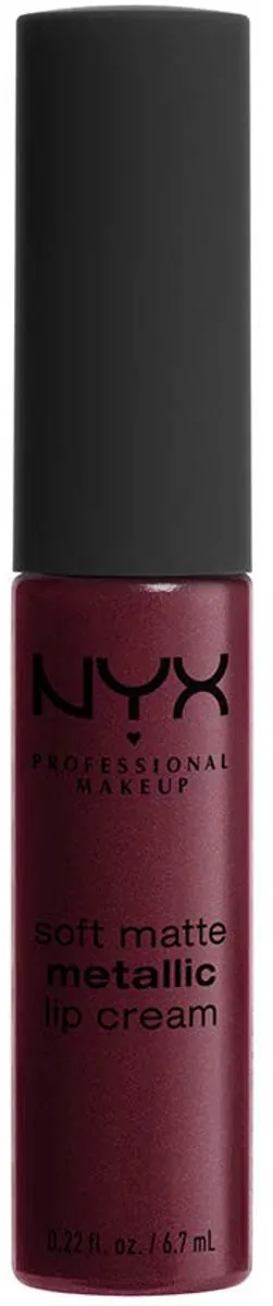NYX Soft Matte Metallic Lip Cream Copenhagen - 4.5ml