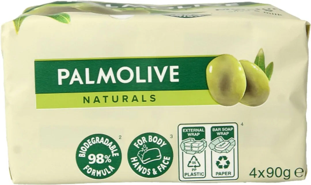 Palmolive Naturals Olijf Tabletzeep - 4x90g