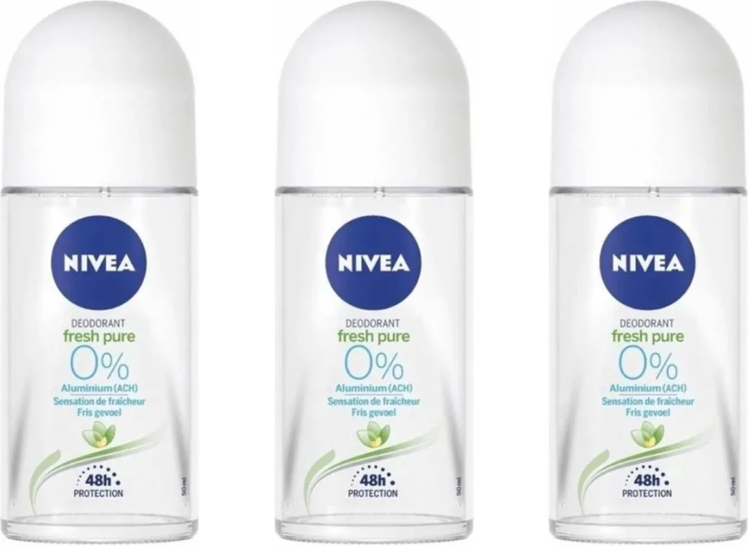 NIVEA Deodorant Roller Pure & Natural Jasmine 50ml