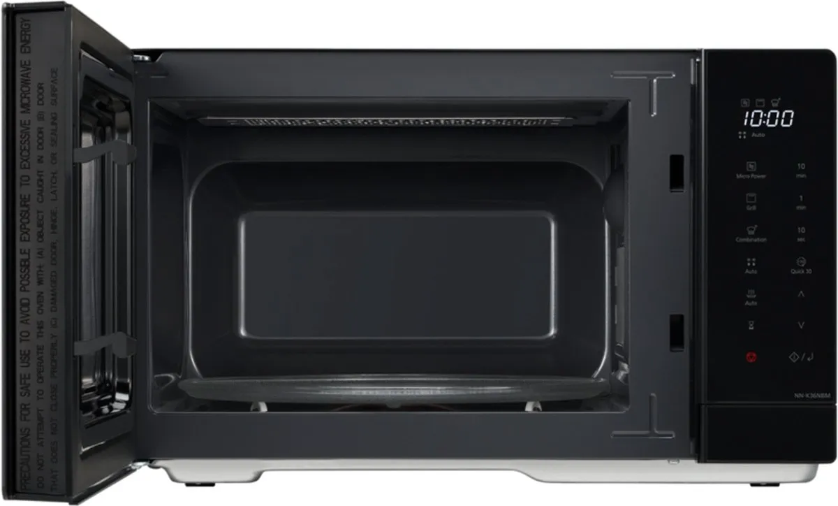 Panasonic NN-K36NB Combinatiemagnetron 24L - 900W - Zwart