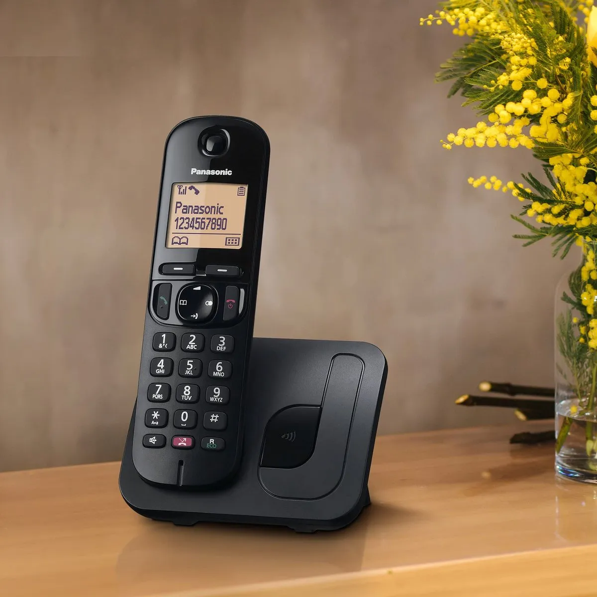 Panasonic KX-TGC253NLB DECT Telefoon Trio - Black