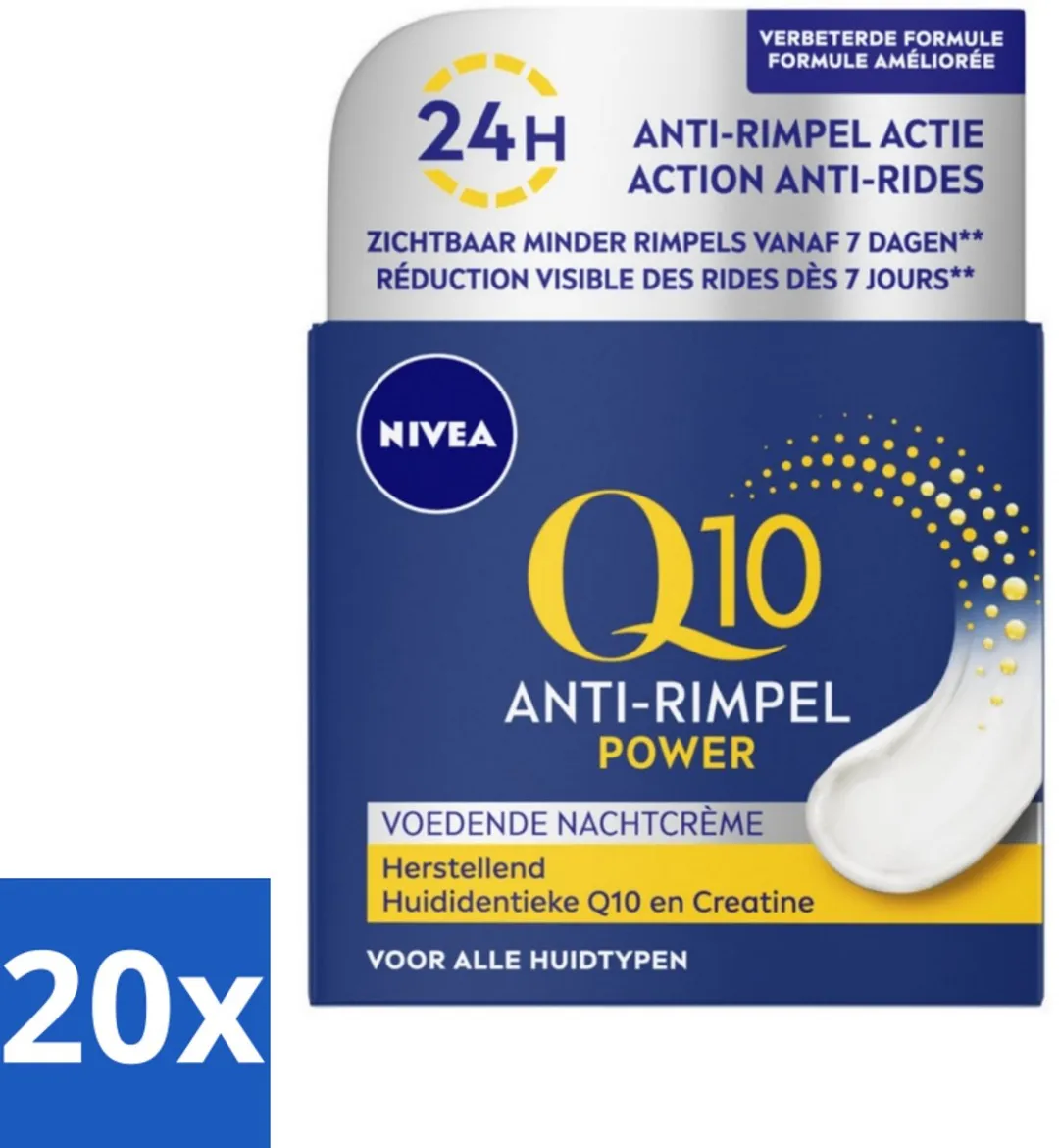 NIVEA Q10 Power Nachtcrème 50ml
