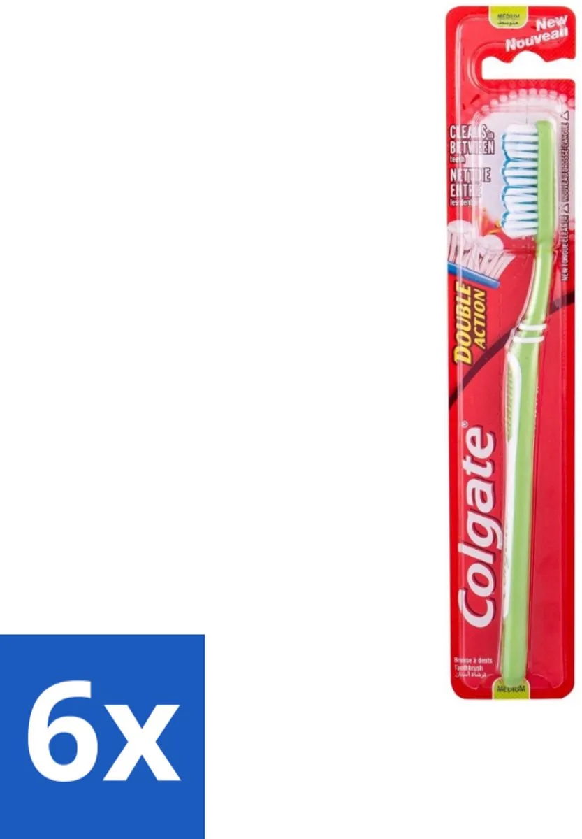 Colgate Double Action Medium Tandenborstels