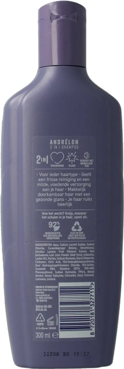 Andrélon 2-in-1 Shampoo 300ml