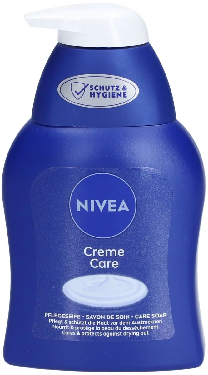 NIVEA Crème Care Handzeep 3x250ml - Met pomp - afbeelding 2 van 2