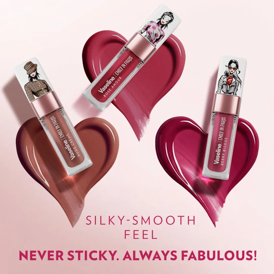 Vaseline x Emily in Paris Lip Oil Nude Créme - 4g