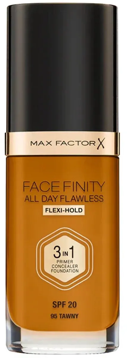 Max Factor Facefinity 3-in-1 Foundation 95 Tawny - 30ml