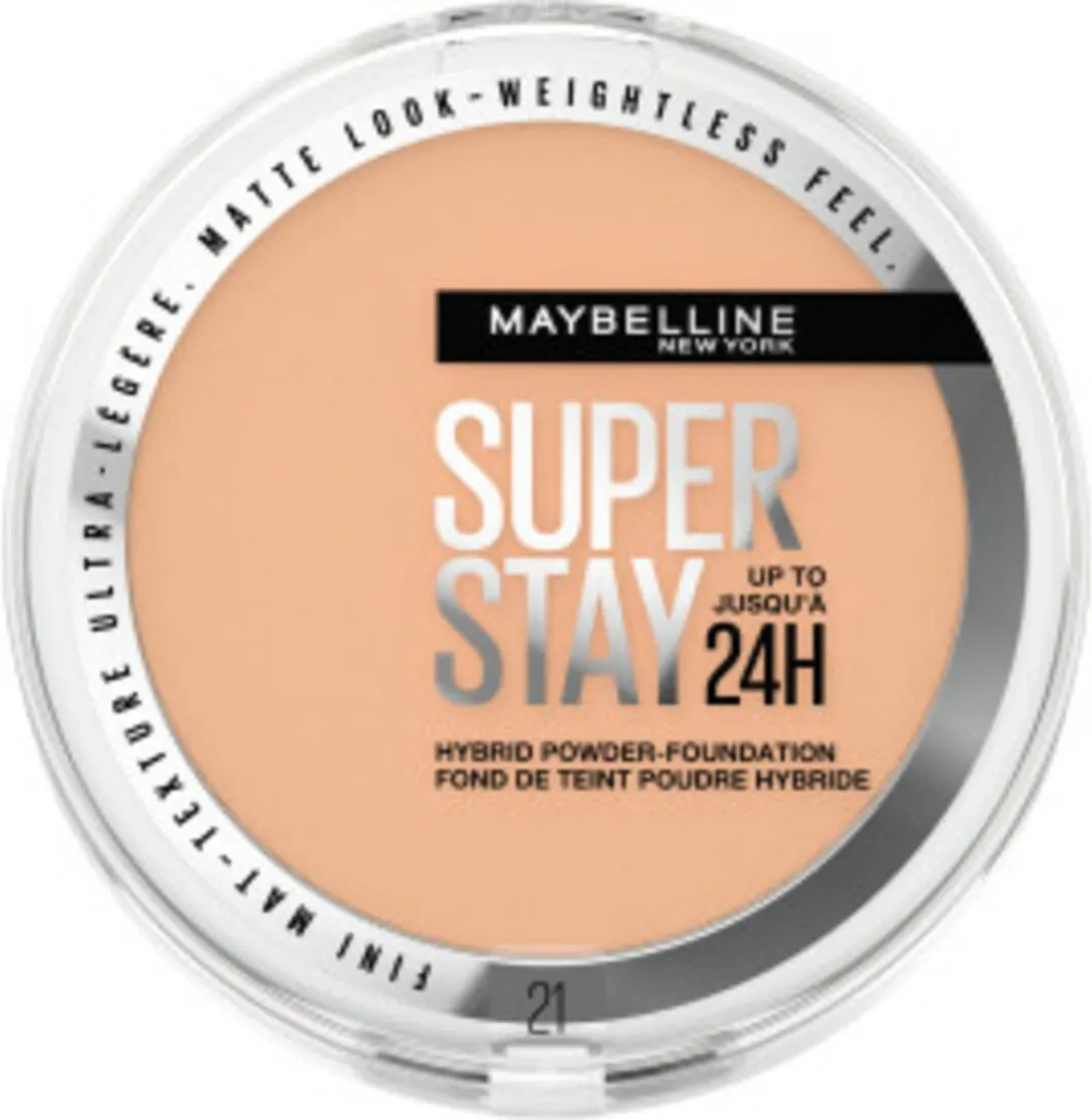 Maybelline SuperStay 24H Hybrid Poeder Foundation 21