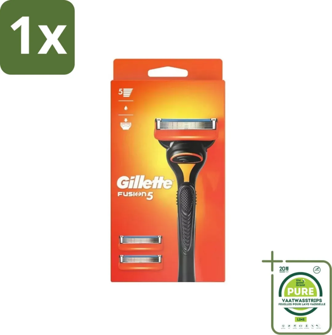 Gillette Fusion 5 Oranje Scheermesjes