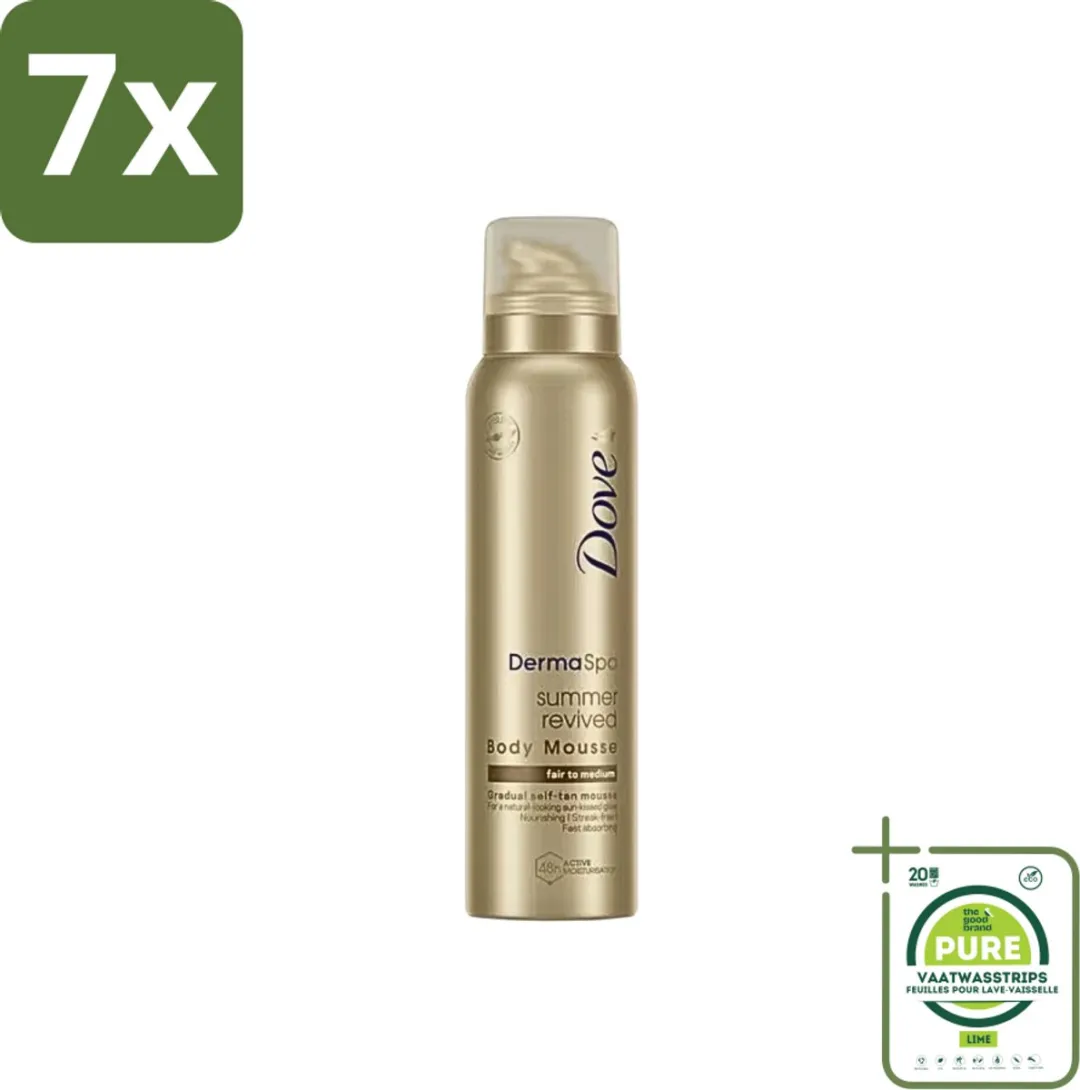 Dove DermaSpa Zelfbruiner Tanning Mousse Medium-Dark 150ml