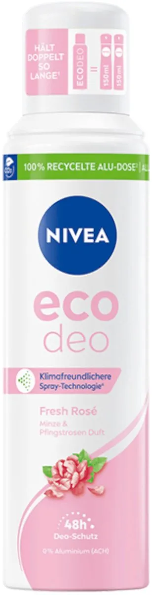 NIVEA Eco Deospray Fresh Rose 125ml