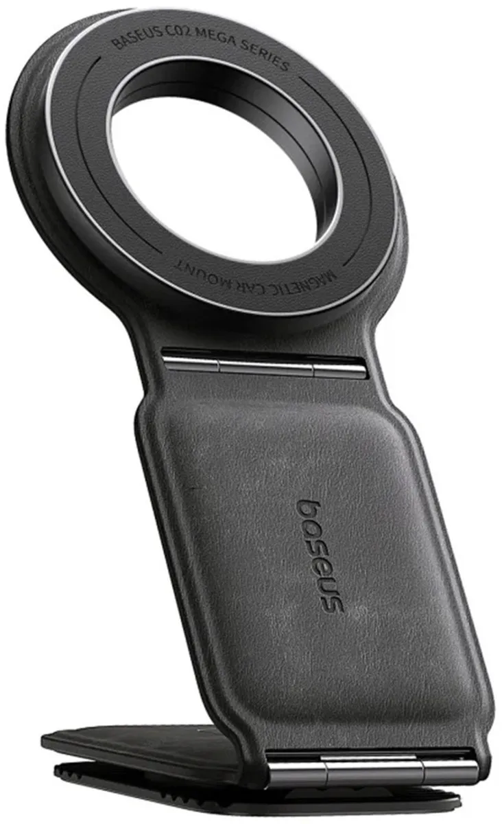 Baseus C02 PrimeTrip MagSafe Telefoonhouder Auto - 360° Verstelbaar - Zwart