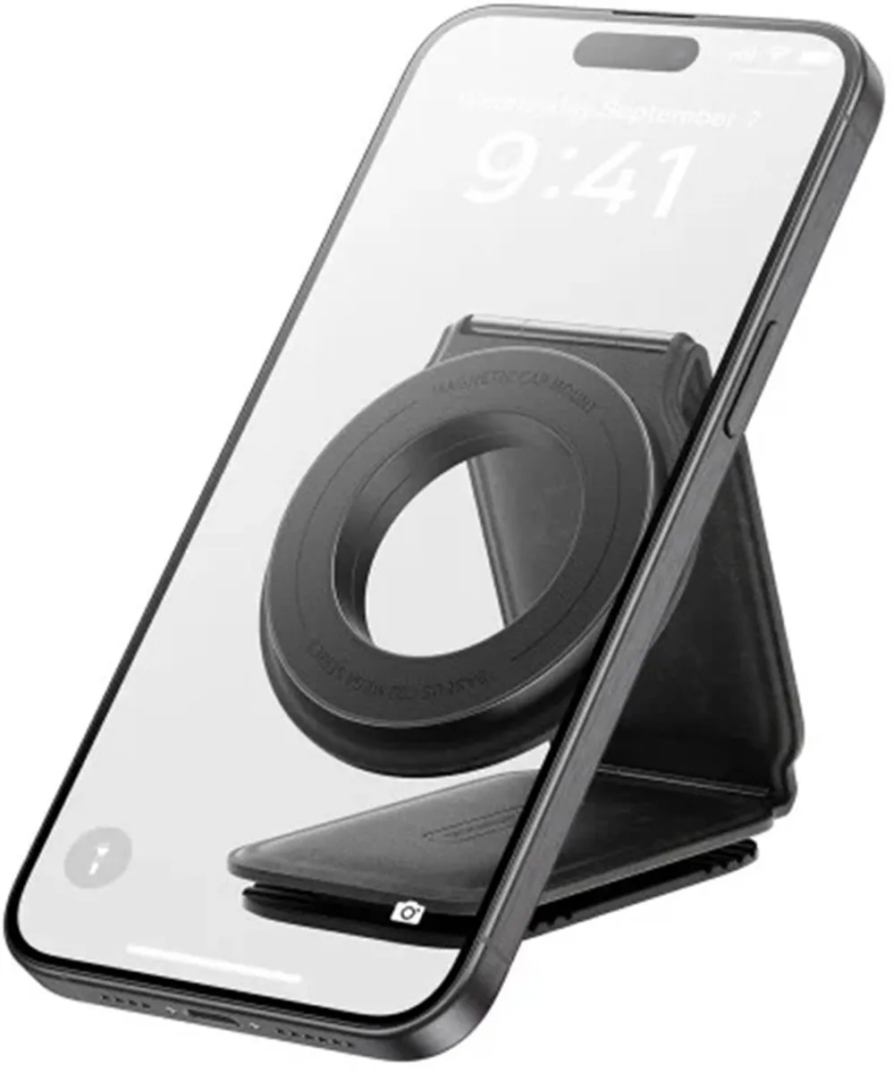 Baseus C02 PrimeTrip MagSafe Telefoonhouder Auto - 360° Verstelbaar - Zwart