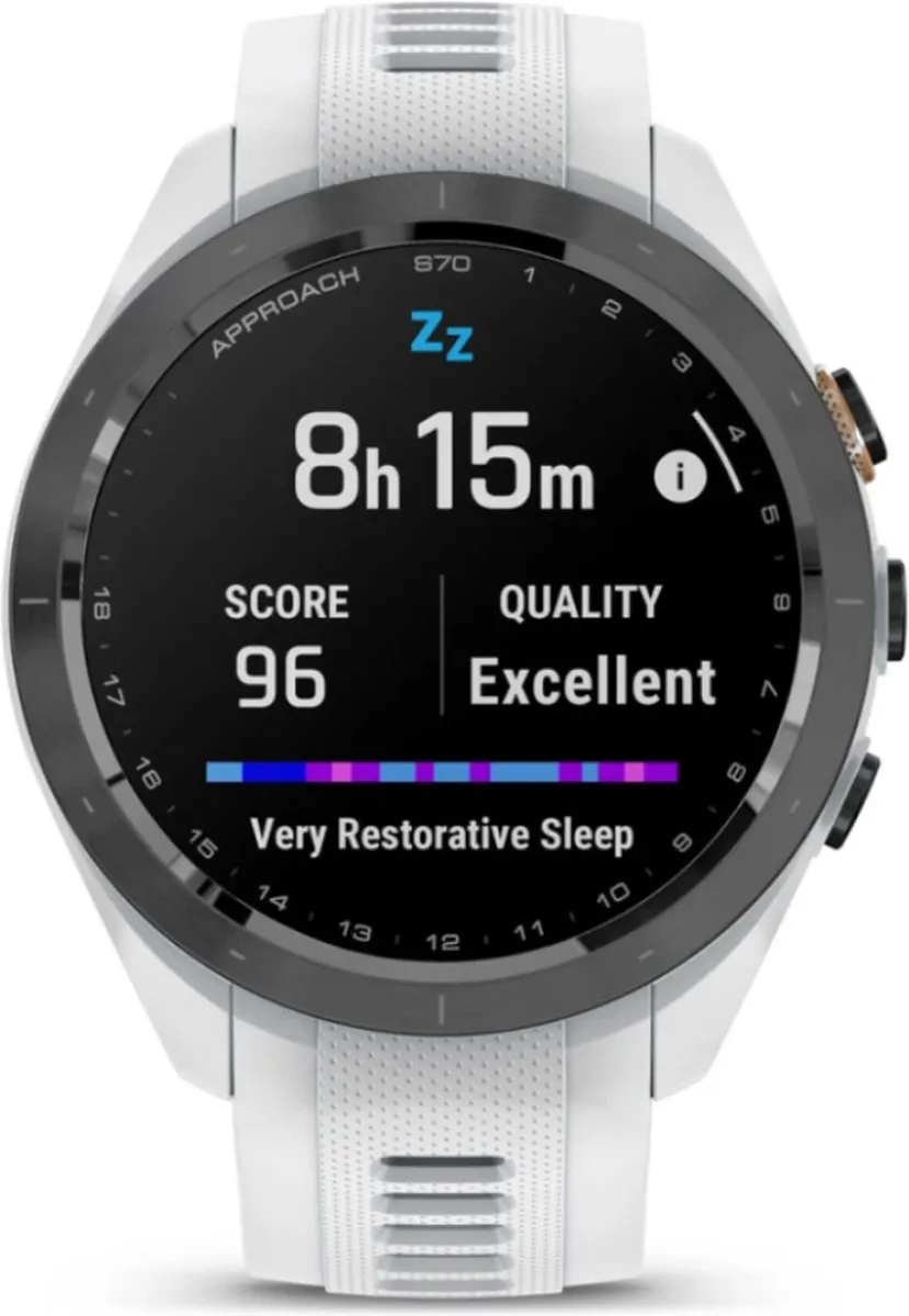 Garmin Approach S70 GPS Golfhorloge 42mm - Wit - afbeelding 5 van 6