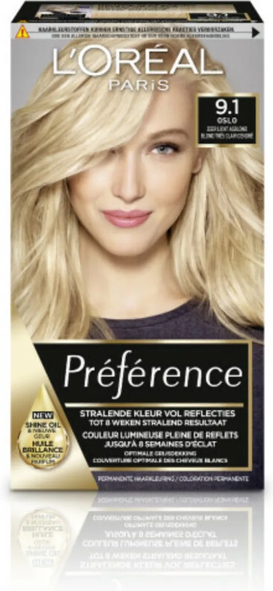 L'Oréal Paris Preference Haarkleuring 9.1 Viking