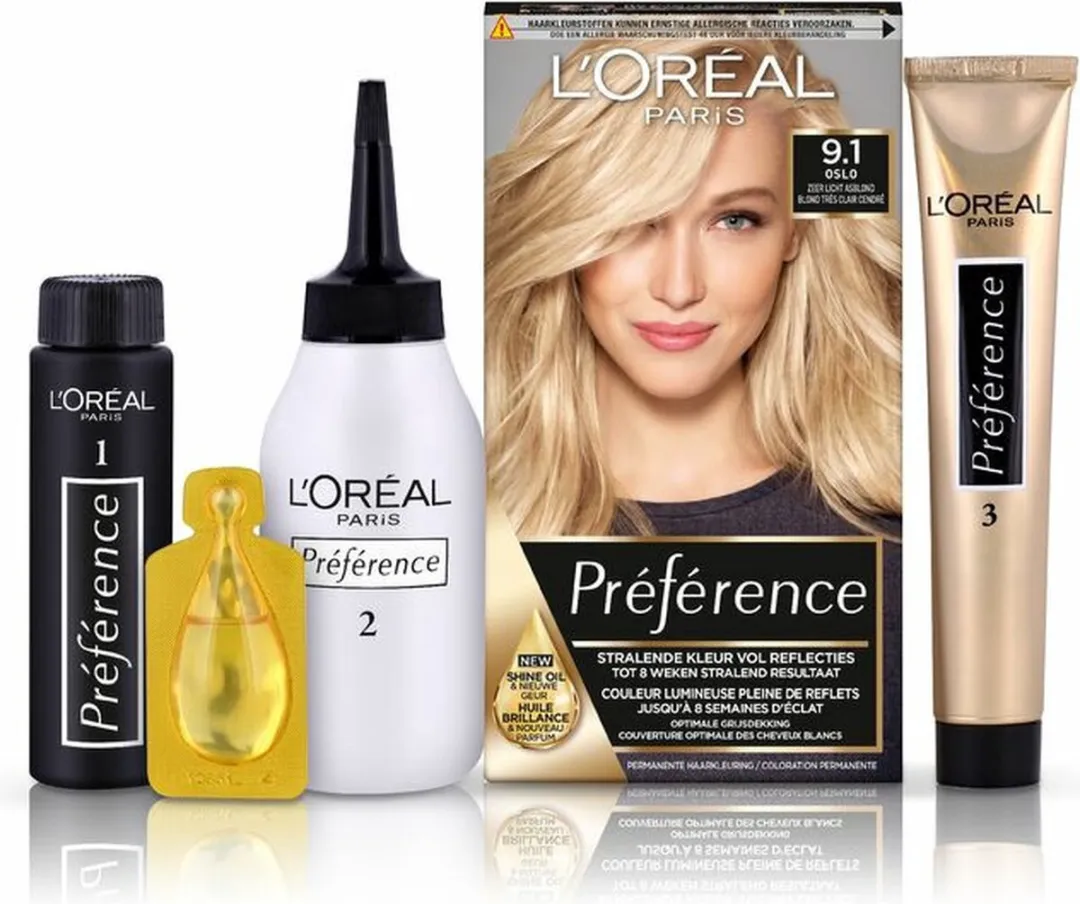 L'Oréal Paris Preference Haarkleuring 9.1 Viking