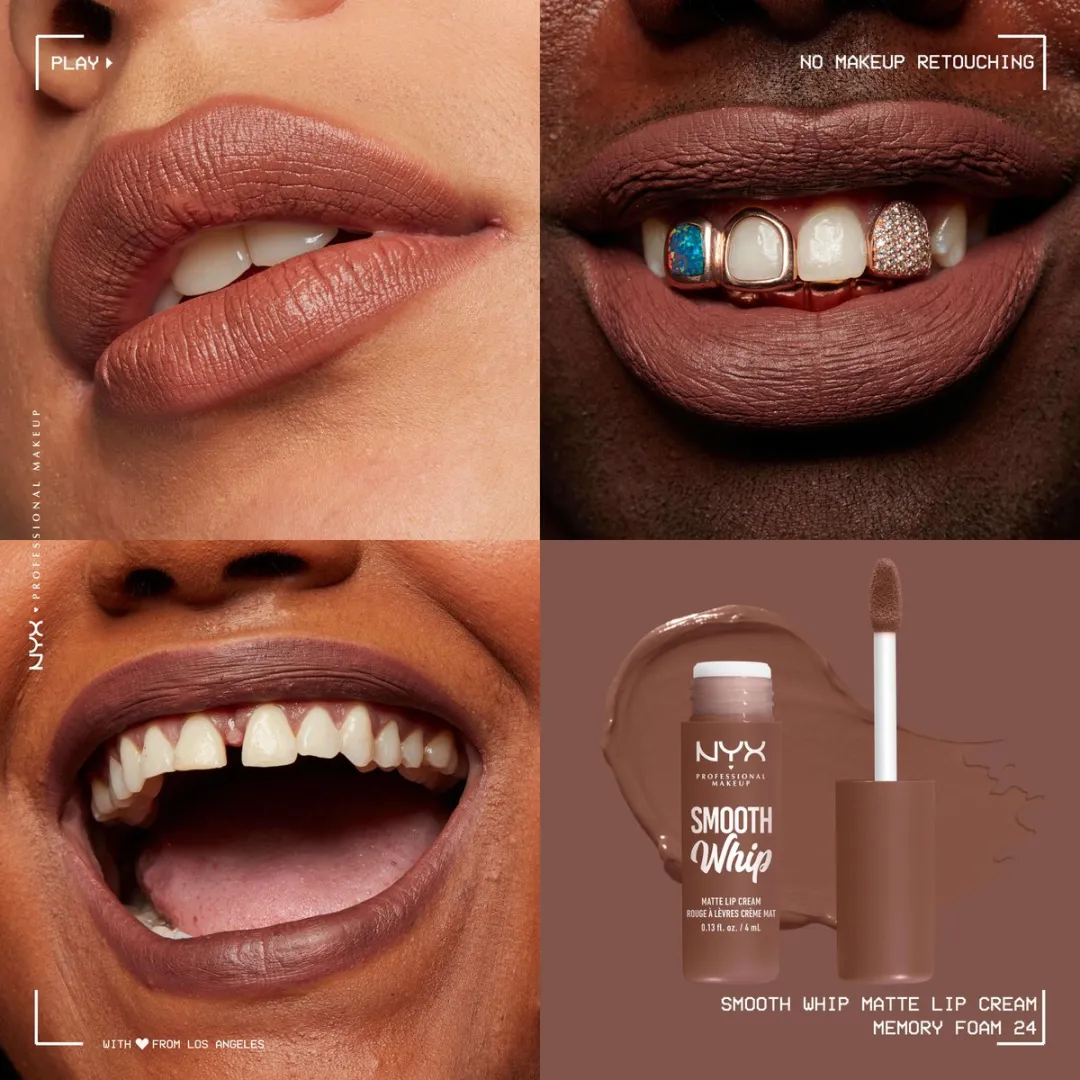 NYX Smooth Whip Matte Lip Cream Memory Foam - 4ml