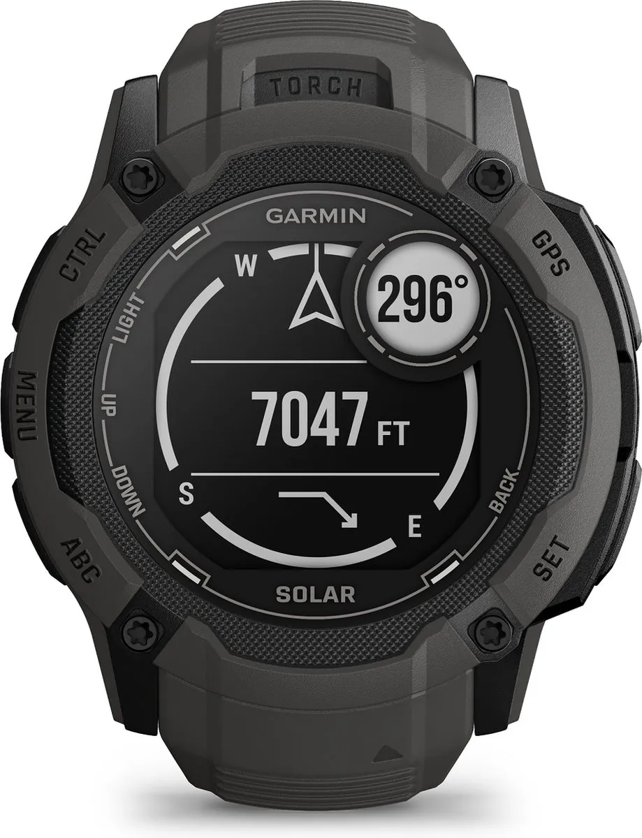 Garmin Instinct 2X Solar Smartwatch - Graphite