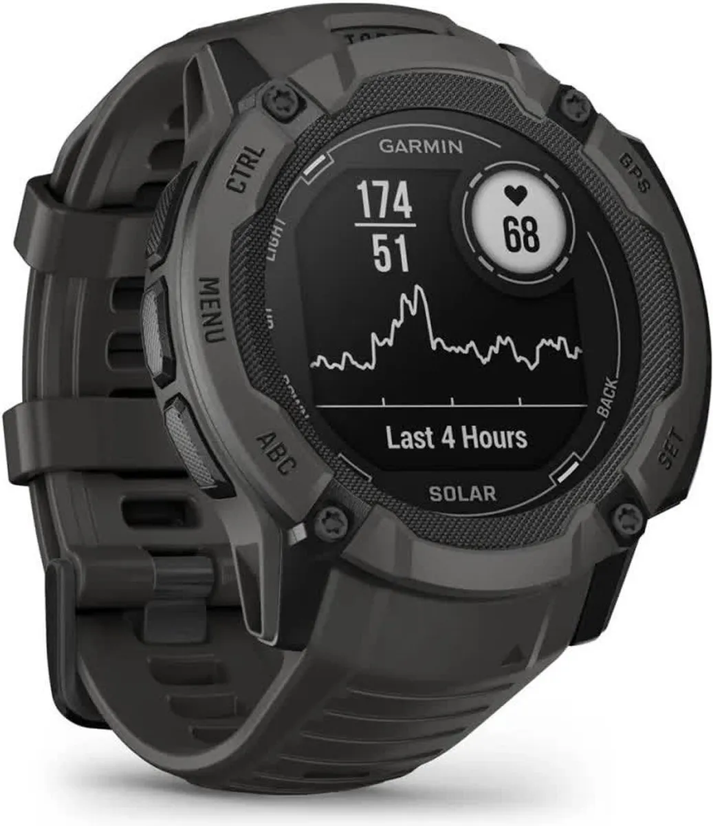 Garmin Instinct 2X Solar Smartwatch - Graphite - afbeelding 6 van 6