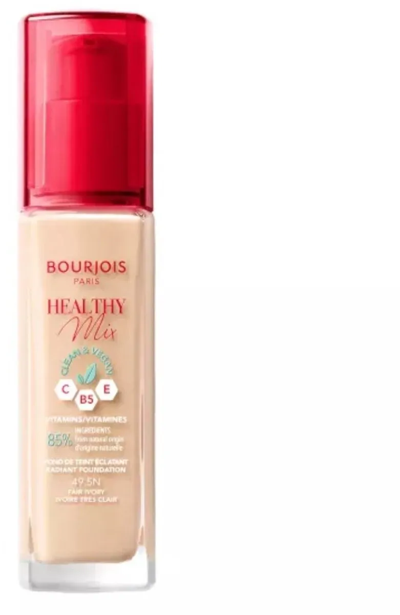Bourjois Healthy Mix Clean Vegan Foundation 49.5 Fair Ivory 30ml