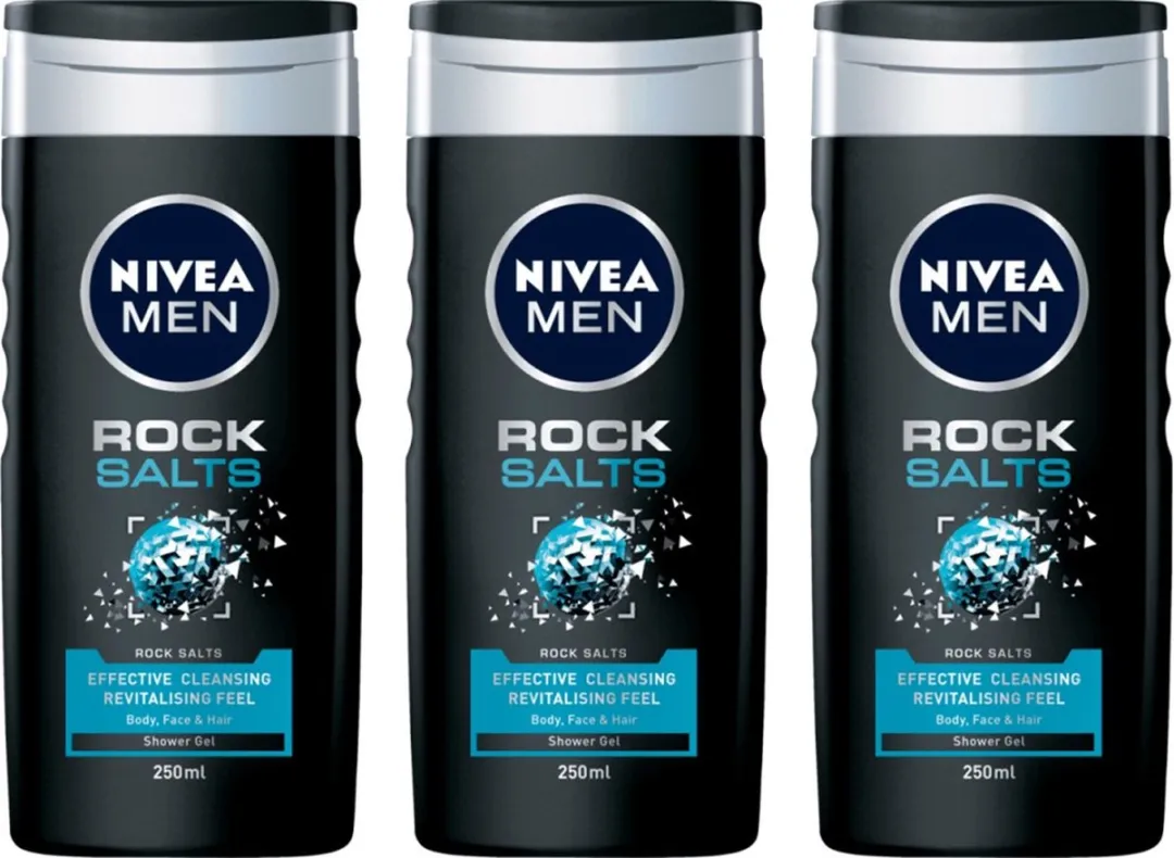 NIVEA Men Rock Salts Douchegel 250ml