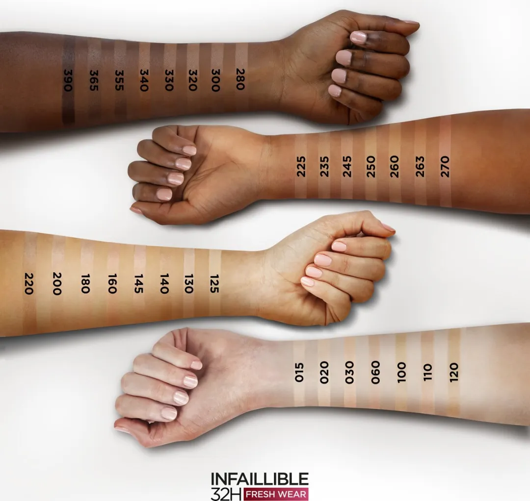 L'Oréal Paris Infaillible 32H Fresh Wear Foundation 275 Rose Amber - 30ml