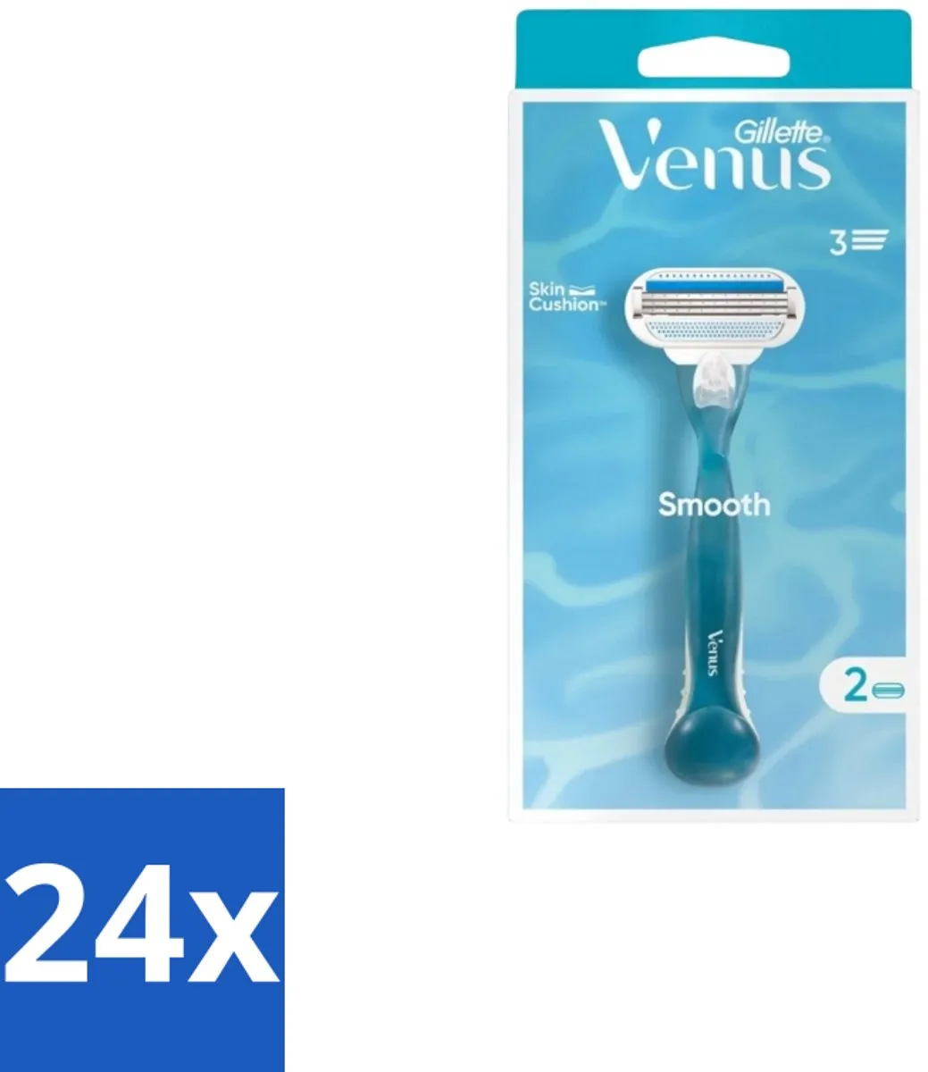 Gillette Venus Smooth Handvat + 2 Navulmesjes