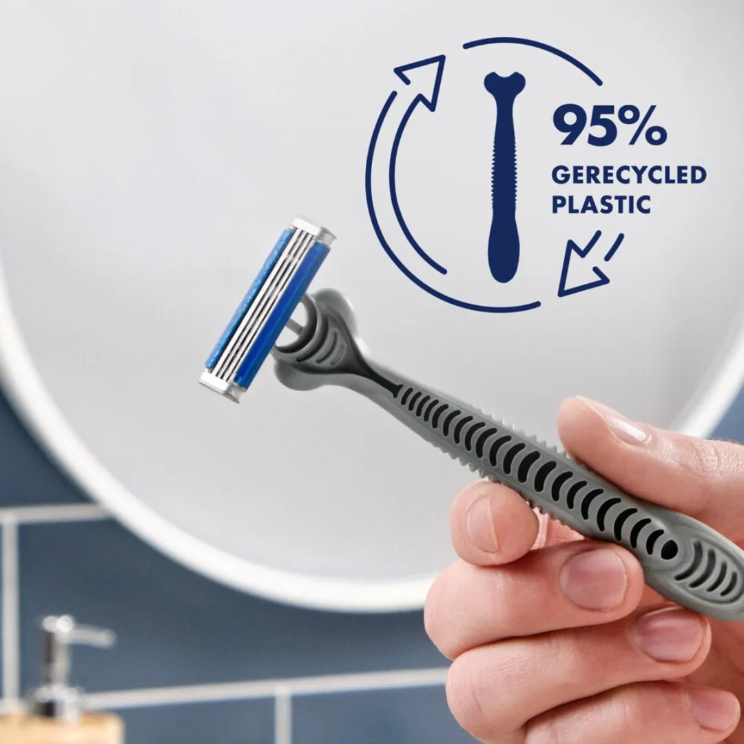 Gillette Sensor3 Wegwerpmesjes 3 Stuks - Blauw/Grijs - afbeelding 6 van 6