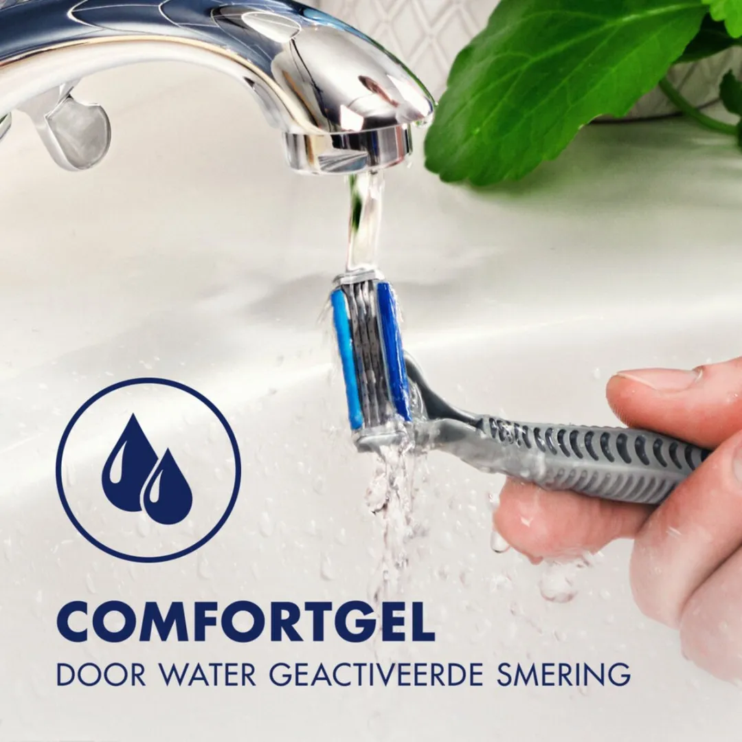 Gillette Sensor3 Wegwerpmesjes 3 Stuks - Blauw/Grijs
