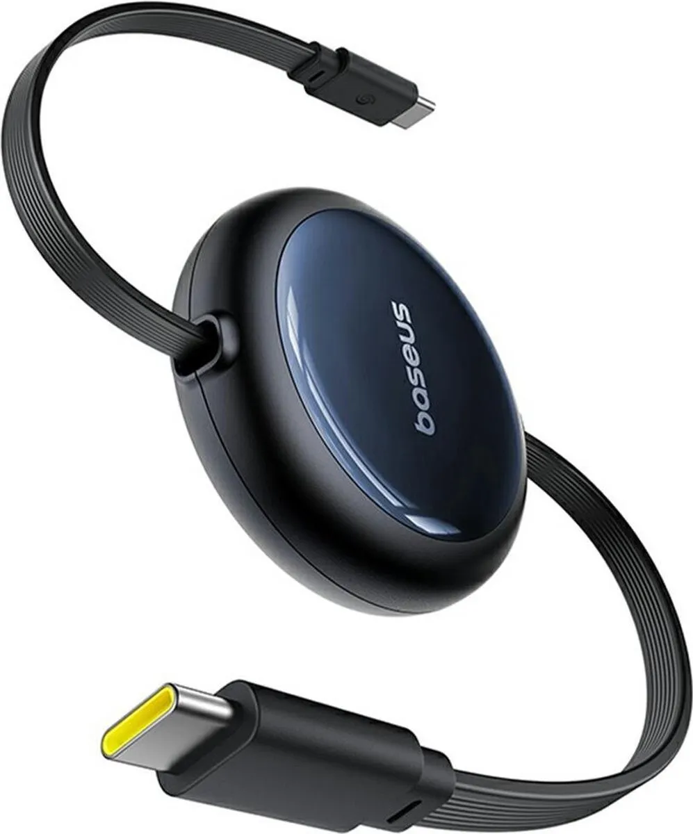 Baseus Nomos Oprolbare USB-C Kabel 100W PD 1.5m