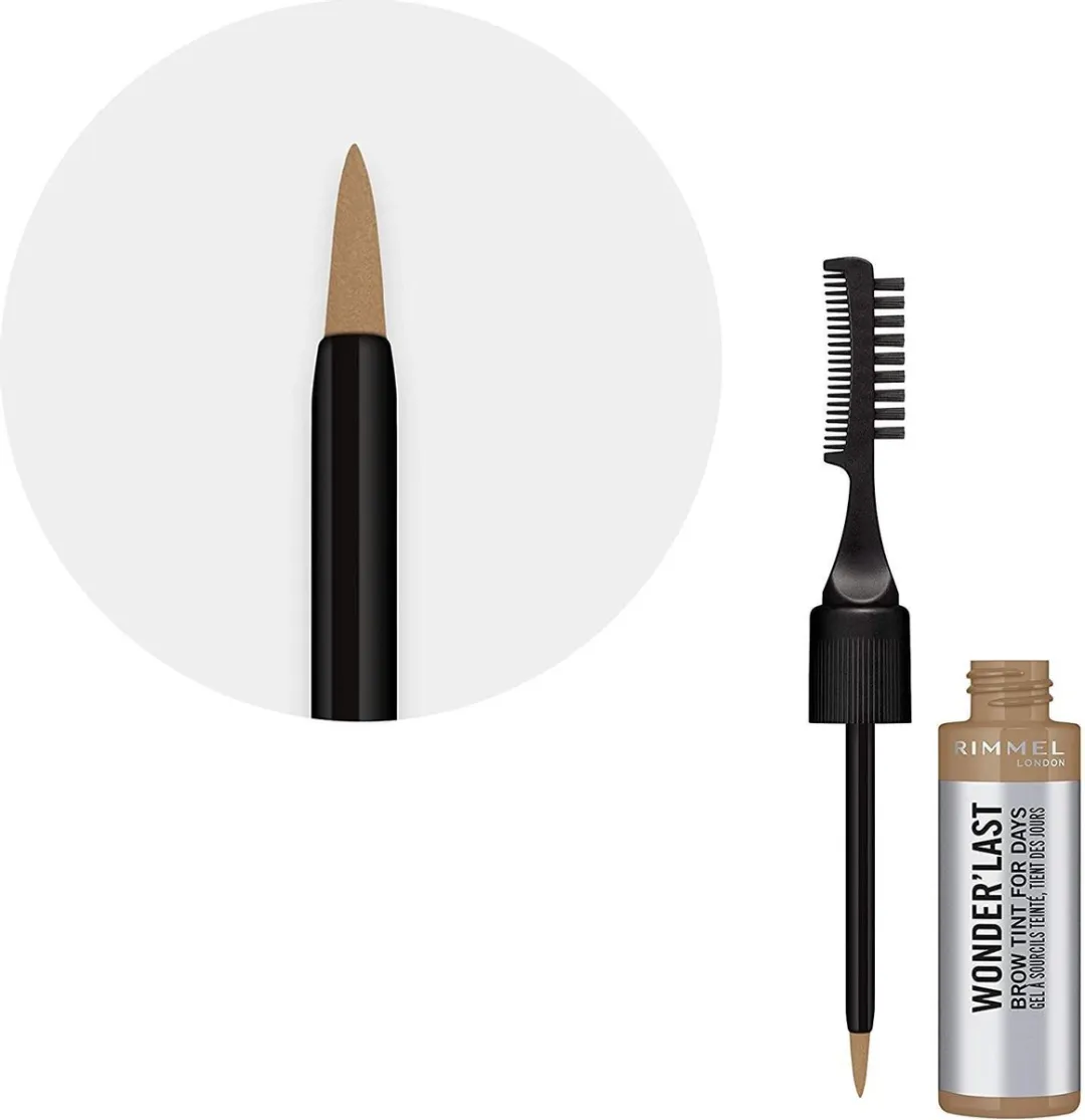 Rimmel London Wonder'last Brow Tattoo Wenkbrauwpotlood 001 Blonde - afbeelding 6 van 6