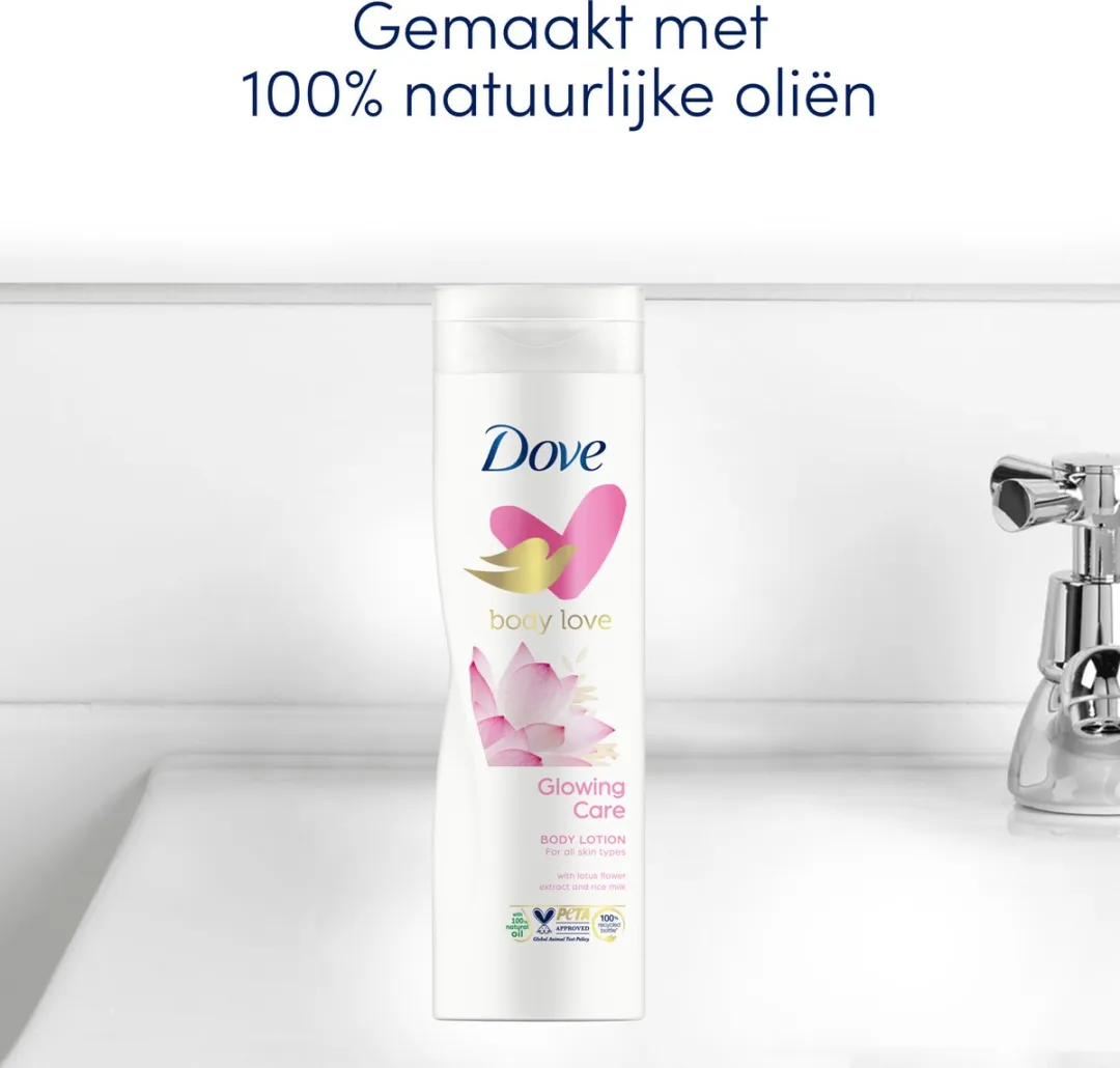 Dove Body Love Bodylotion Glowing Care - 6x250ml