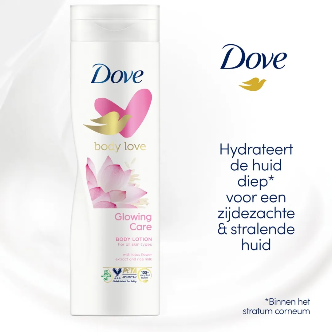 Dove Body Love Bodylotion Glowing Care - 6x250ml