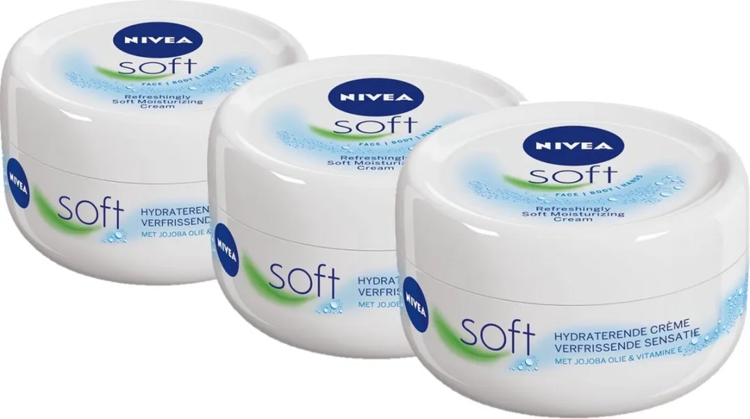 NIVEA Soft Crème 3x200ml