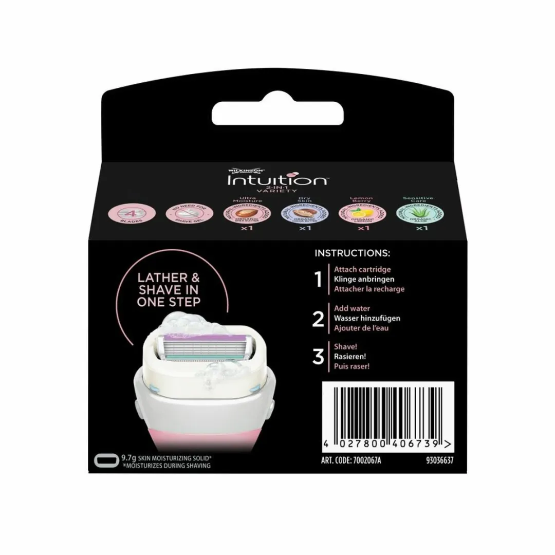 Wilkinson Sword Intuition 2-in-1 Navulmesjes - 15 Stuks