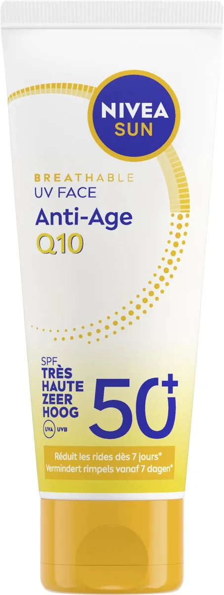 NIVEA SUN UV Face Anti-Age Q10 SPF50 Gezichtcrème 40ml