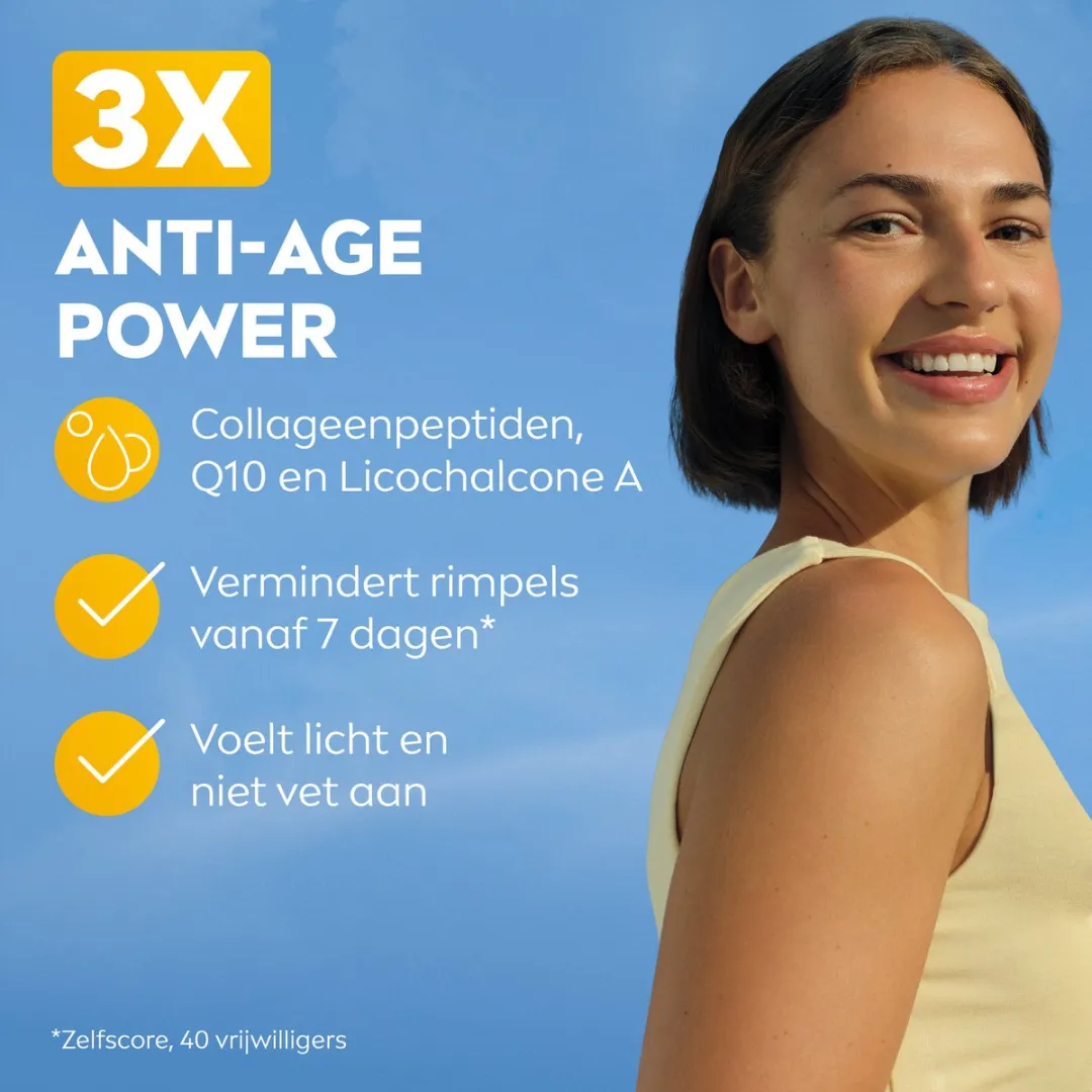 NIVEA SUN UV Face Anti-Age Q10 SPF50 Gezichtcrème 40ml - afbeelding 6 van 6