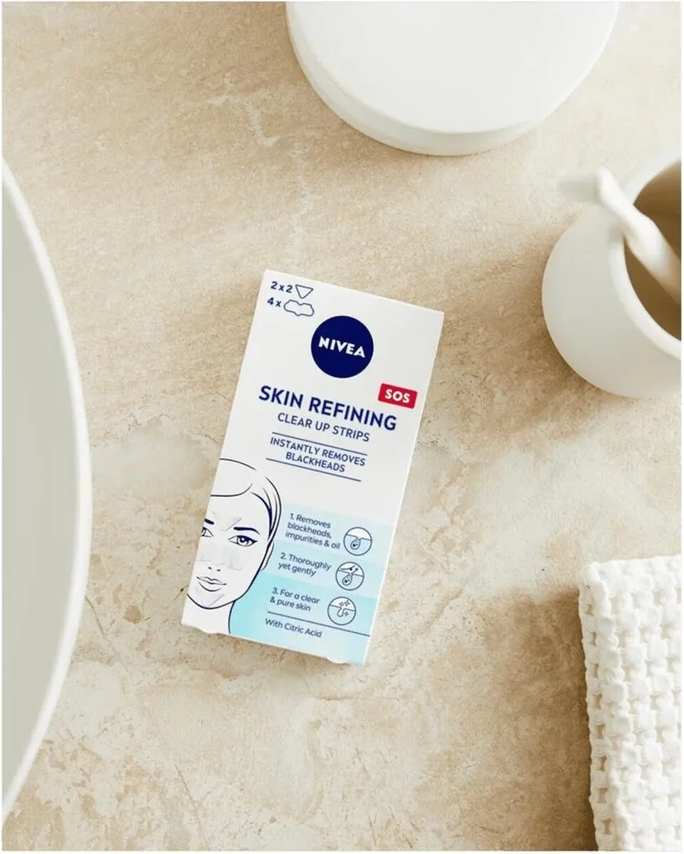 NIVEA Clear Up Strips Gezichtsmasker - 20 Stuks
