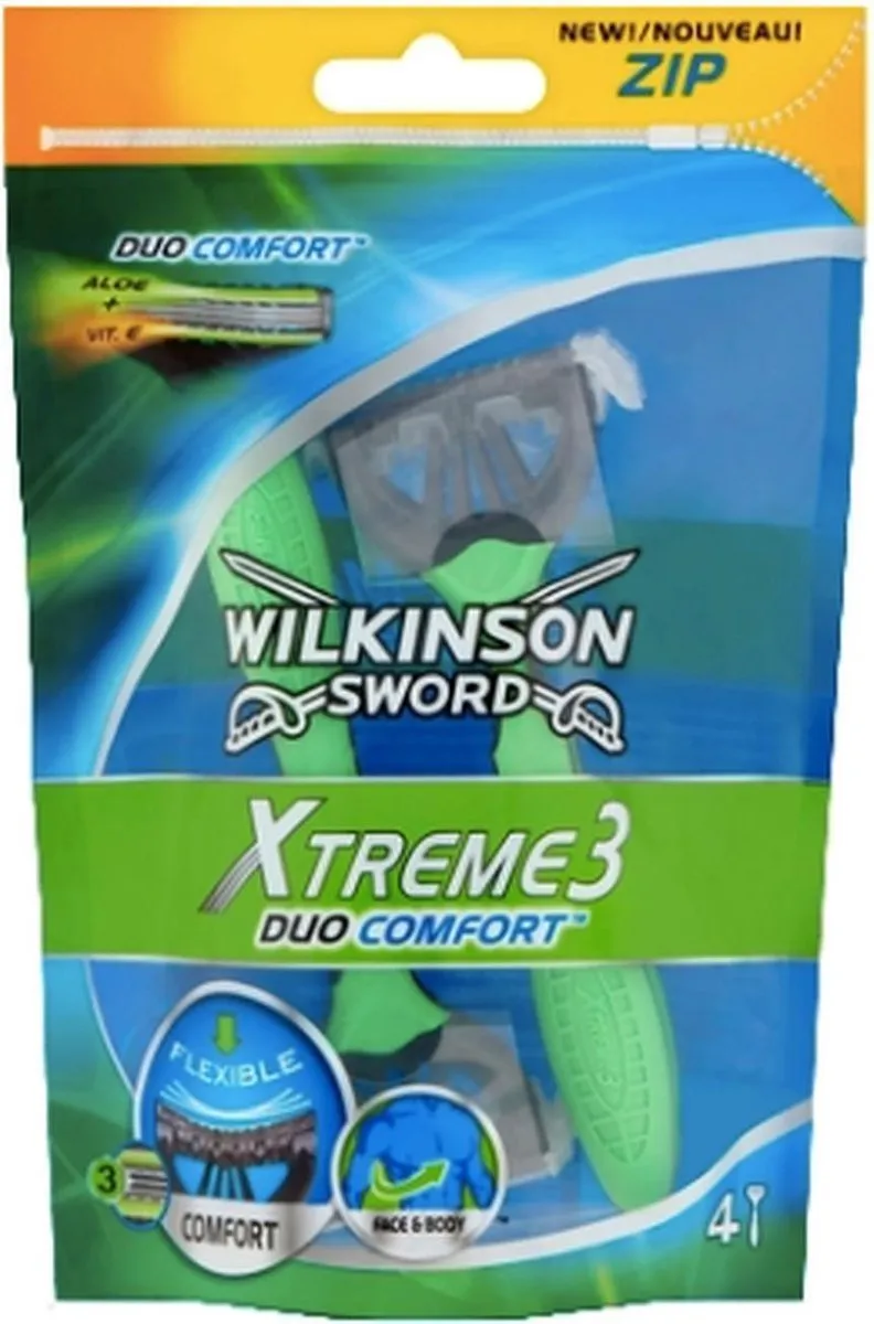 Wilkinson Xtreme 3 Duo Comfort Wegwerpmesjes