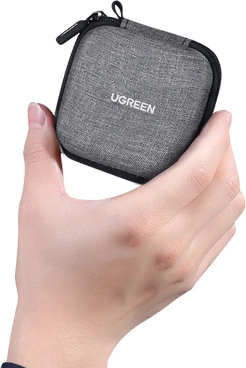 Ugreen Universele Koptelefoon Oplaadcase 70577 - Grijis - afbeelding 3 van 6