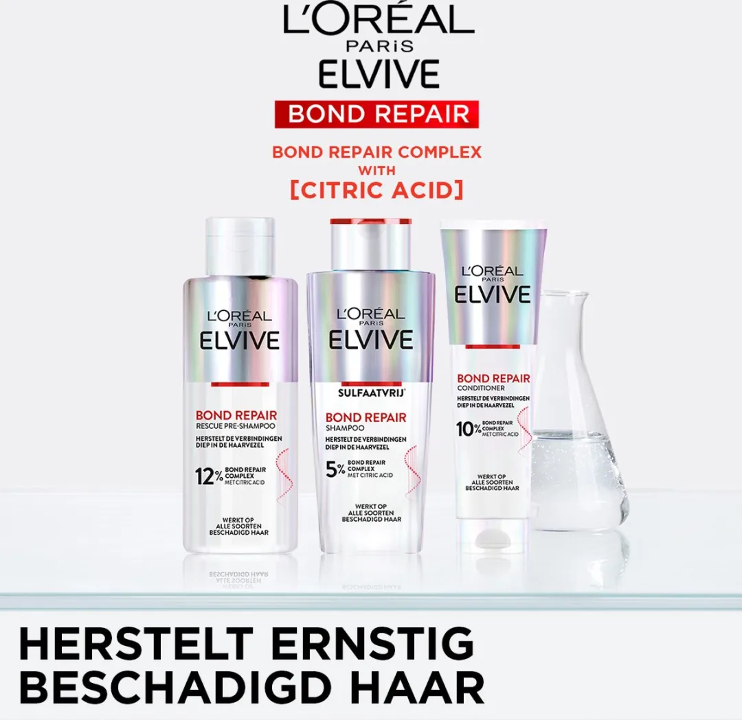 L'Oréal Paris Elvive Bond Repair Pre-Shampoo 6x200ml