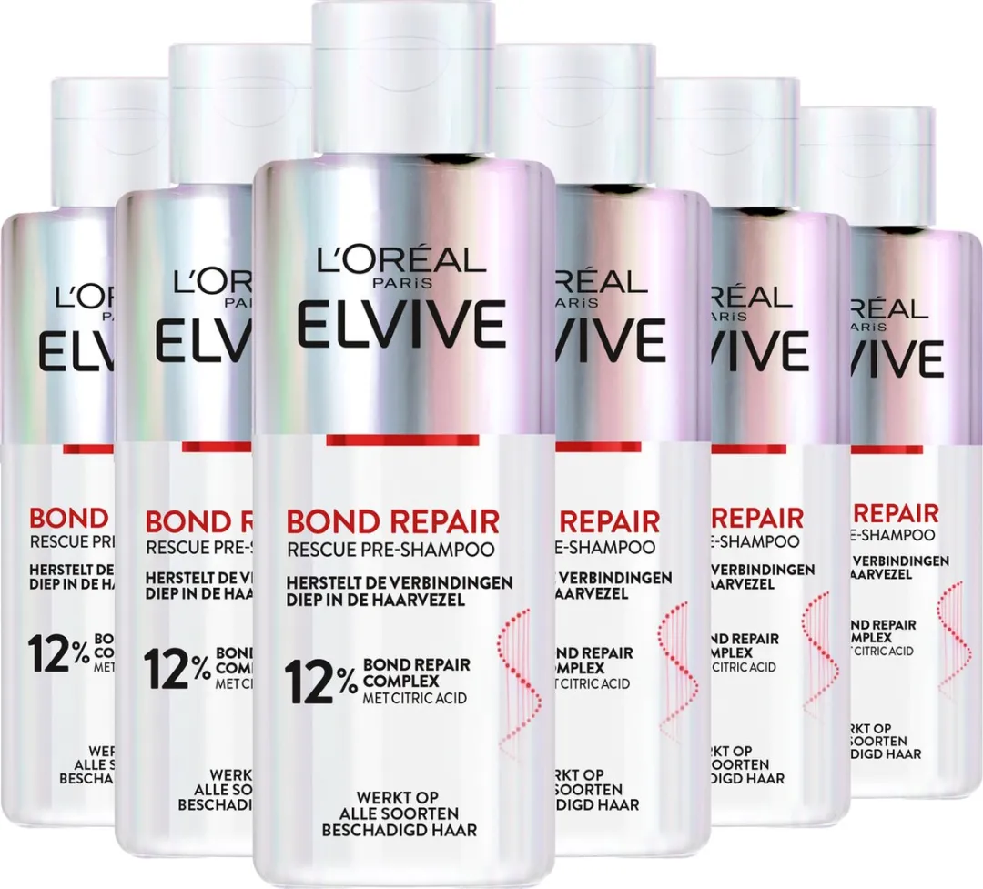 L'Oréal Paris Elvive Bond Repair Pre-Shampoo 6x200ml