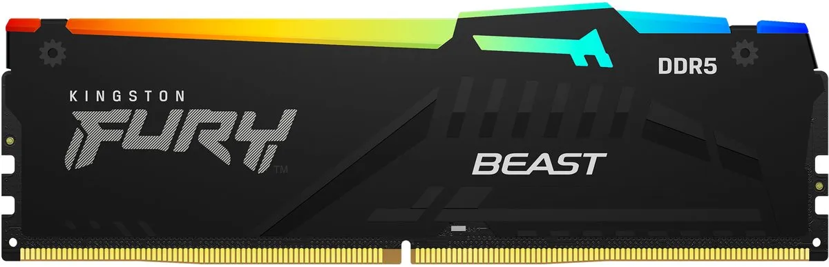 Kingston Fury Beast RGB KF556C40BBAK2-64 DDR5 RAM - 64GB (2x32GB) 5600MT/s