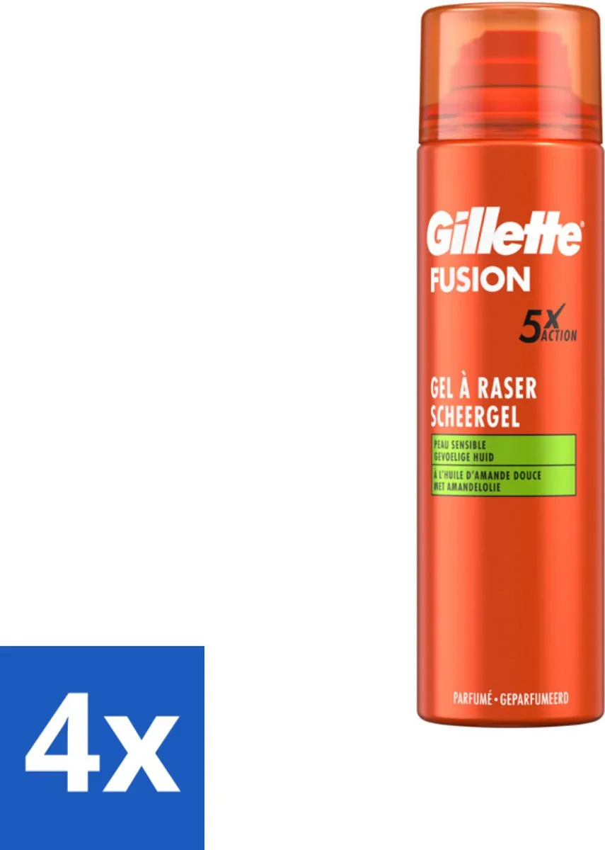 Gillette Fusion 5 Sensitive Scheergel 200ml