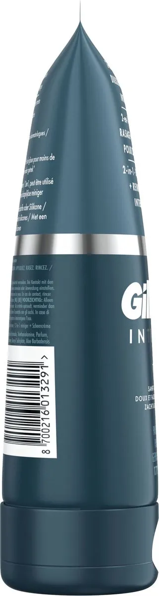 Gillette Intimate Scheercrème & Reiniger 150ml