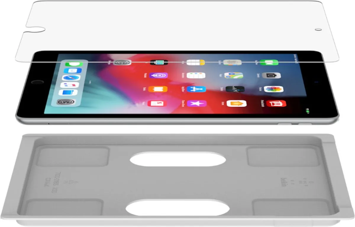 Belkin Screenforce F8W933zz Glasbeschermer - iPad Pro 9.7 / Air 2 - Transparant - afbeelding 6 van 6