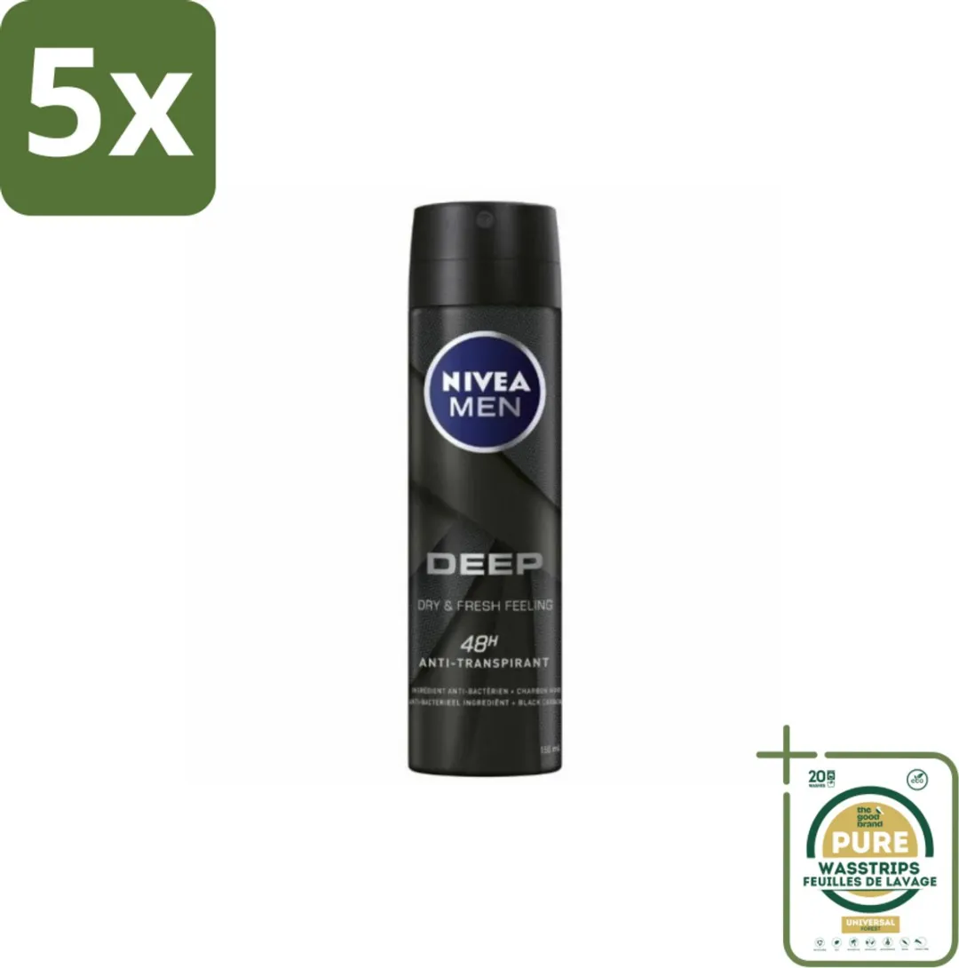 NIVEA MEN Deodorant Spray Deep 750ml